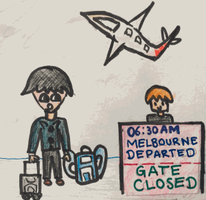 How to get ready and miss a&nbsp;flight